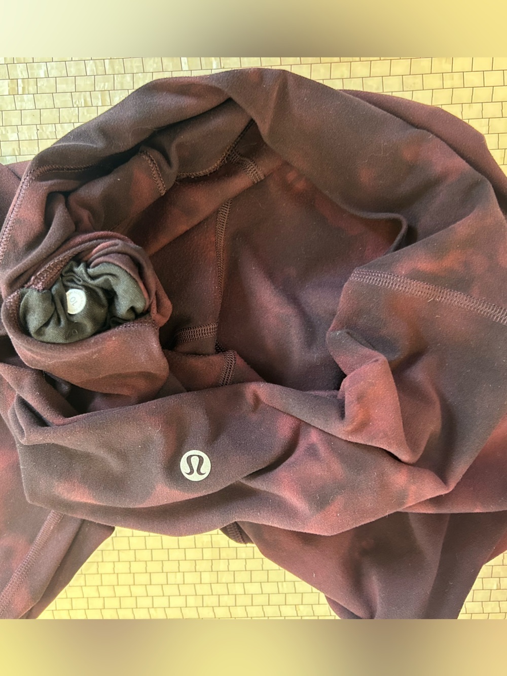 Lululemon Align High-Rise Leggings in Cassis Diamond Dye - Picture 10 of 11